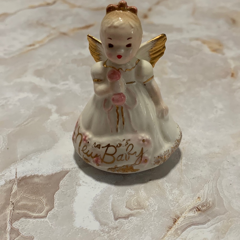 Josef Original: Angle birthday ceramic figurine New Baby